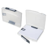 Spritzguss "go-case" A4 mit steckbarer Mechanik + Niederhalter farblos
