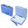 Spritzguss "go-case" A4 mit steckbarer Mechanik + Niederhalter, blau