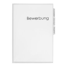 FSY Sichthüllen-Register, Bewerbung, transparent farblos, 1 Stück