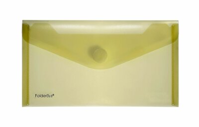 FSY Sichttasche DINLang, trans gelb, 1 Stück