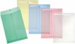 FSY Sichttasche, A4hoch, Transparent, farbig sortiert, 1...