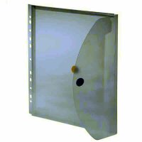 FSY Sichttasche, Dehnfalte, Abheftrand, A4, blau transp.,...