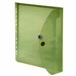 FSY Sichttasche, Dehnfalte, Abheftrand, A4, gelb transp.,...