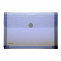 FSY Sichttasche A5, Dehnfalte, PP blau transluzent, 1...