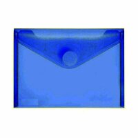 FSY Sichttasche A6quer, blau klar, 1 Stück
