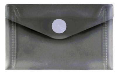 FSY Sichttasche "NAMECARD", farblos transparent, Klettverschluss weiß, 1 Stück