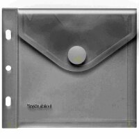 FSY CD-/Booklet-Umschlag mit Abheftung, Klettverschluss,...