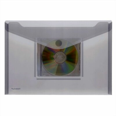FSY Sichttasche A4quer, CD/JC-Tasche, trans klar, 1 Stück