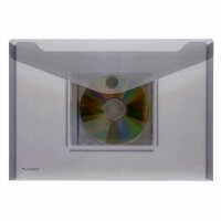 FSY Sichttasche A4quer, CD/JC-Tasche, trans klar, 1...