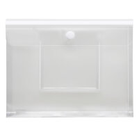 FSY Sichttasche A4, Dehnfalten, CD-Tasche, trans klar, 1...