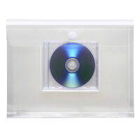 FSY Sichttasche A4, Dehnfalten, CD-Tasche, trans klar, 1...