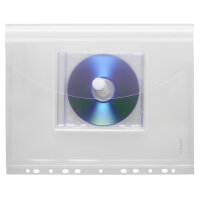 FSY Sichttasche, Dehnfalte, Abheftrand, CD-Tasche, A4, PP...