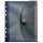 FSY Sichttasche A5, Klettverschluss, Dehnfalte 20mm, Abheftrand, PP farblos transparent, 1 Stück