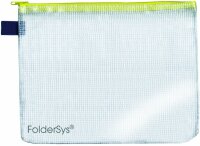FSY Reissverschluss-Beutel A5, mit Zip, gelb, 1 Stück
