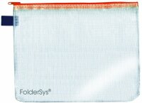 FSY Reissverschluss-Beutel A6, mit Zip, orange, 1 Stück