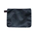 FSY Reissverschluss-Beutel A5, mit Zip, Nylon schwarz, 1...