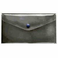 FSY Sichttasche, DINLang, Druckknopf, Transparent,...