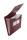 FSY Fächer-Tasche PP, 5er, Standard, bordeaux, 1 Stück