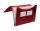 FSY Fächer-Tasche PP, 7er, Standard, bordeaux, 1 Stück