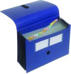 FSY voll ausziehbare Fächertasche, PP, 12er, blau, 1...
