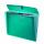 FSY Fächertasche "light" mit 5 Fächern+Reitern, A4, PP, grün transp., 1 Stück