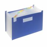 FSY PP-Fächer-Stehsammler A4, 12 Fächer, blau,...