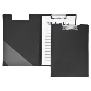 FSY Klemmbrett-Mappe, Standard, schwarz, Neutral, 1 Stück