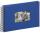 Pagna Spiralalbum 24x17cm Passep. Stoffeinband 40S blau