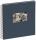 Pagna Spiralalbum 24x25cm Passep. Stoffeinband 50S grau