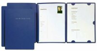 Pagna Bewerbungsmappe Select Basic 3tlg. blau