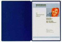 Pagna Bewerbungsmappe Solo Classic 2tlg. blau