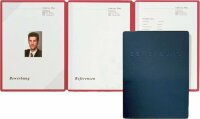 Pagna Bewerbungsmappe Square Classic 3tlg. blau