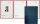 Pagna Bewerbungsmappe Square Classic 3tlg. blau