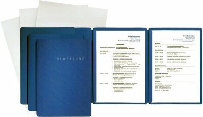 Pagna Bewerbungsset Special Basic blau 3St