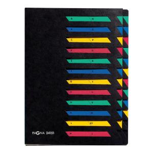 Pagna Deskorganizer Classic 24 Fächer A-Z schwarz