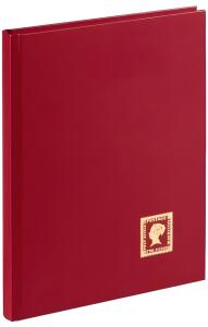 Pagna Briefmarkenalbum A5 32S weinrot