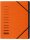 Pagna Ordnungsmappe 12 Fächer 1-12 orange