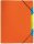 Pagna Ordnungsmappe Funky School PP 5 Fächer orange