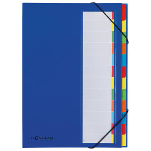 Pagna Deskorganizer Premium 12 Fächer blau