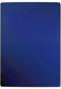 Pagna Bewerbungsmappe Shift Premium 3tlg. blau