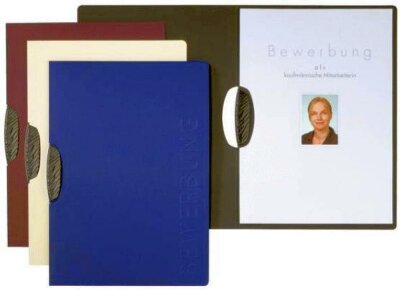 Pagna Pagna Bewerbungsmappe Shape, Premium Edition, 2-teilig, aubergine, aus hochwertigem Premium-Karton, mit Kunststoffklemme, erhabene Prägung ?Bewerbung? auf dem Vorderdeckel 44135-10