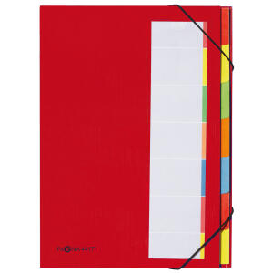 Pagna Deskorganizer Premium 7 Fächer rot
