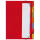 Pagna Deskorganizer Premium 7 Fächer rot