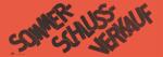 RNK Plakat Sommerschlussverkauf 480x170mm Block mit 10 Blatt