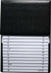 RNK Telefonklappregister 16x22cm sw 12Bl
