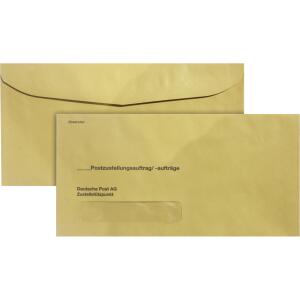 RNK Zustellungsumschlag 235x120mm außen mit Fenster