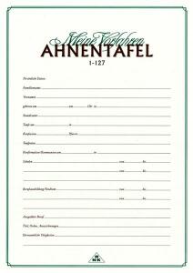 RNK Ahnentafel 1-127 A2/A4