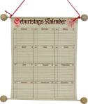 RNK Geburtstagskalender 230 x 300mm