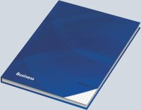 RNK Kladde Business blau kariert A5 96Bl