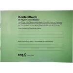 RNK Kontrollbuch Tageskontrollblätter DIN A5 quer 32Bl